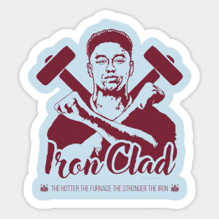 Iron Clad Sticker